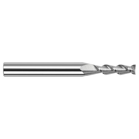 HARVEY TOOL High Helix End Mill for Aluminum Alloys-Square 0.0620" (1/16) Cutter DIA x 0.2500" (1/4) L of Cut 789662